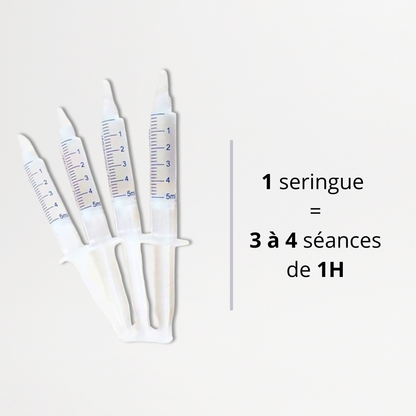 Gels de Blanchiment de Concentration Haute ou Standard (x10 Seringues)