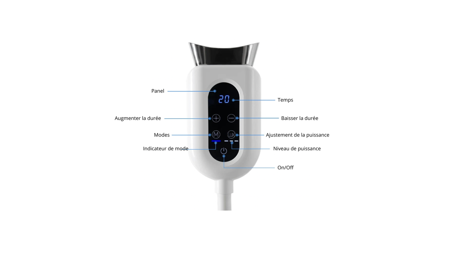 Lampe LED Blanchiment Professionnel